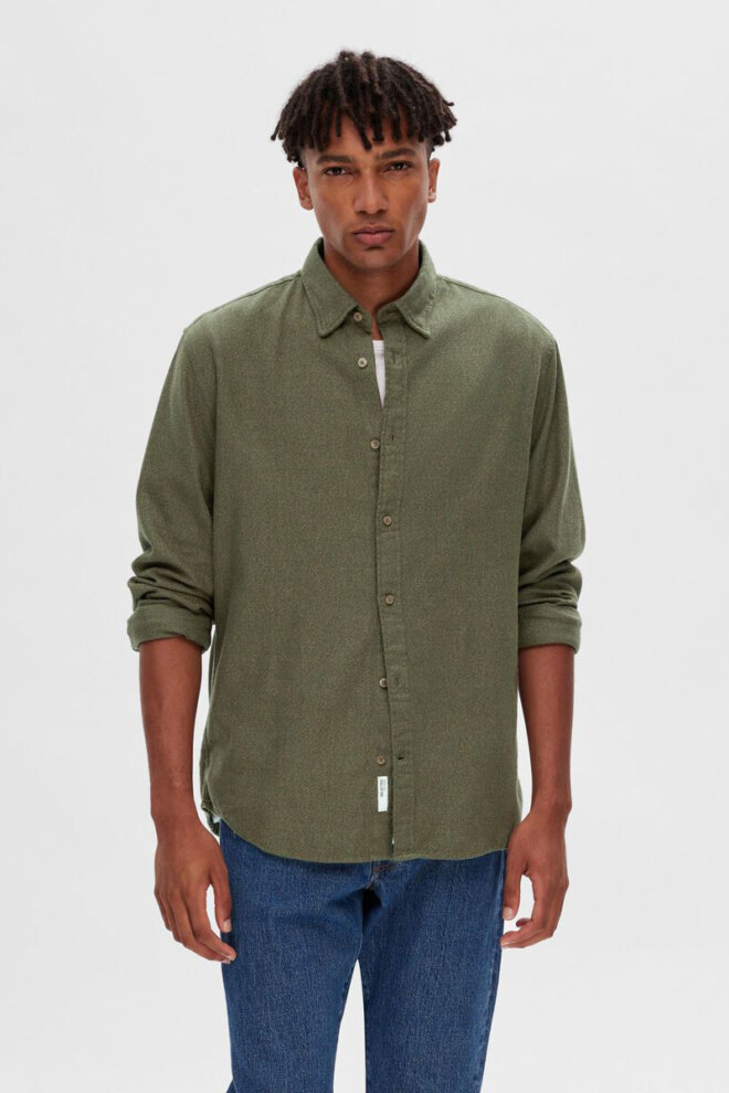 HEMD 16090194 SLHREGOWEN FOREST NIGHT