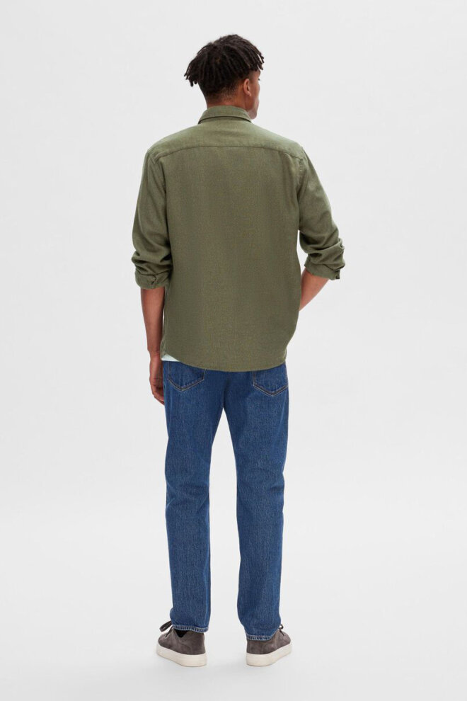 HEMD 16090194 SLHREGOWEN FOREST NIGHT