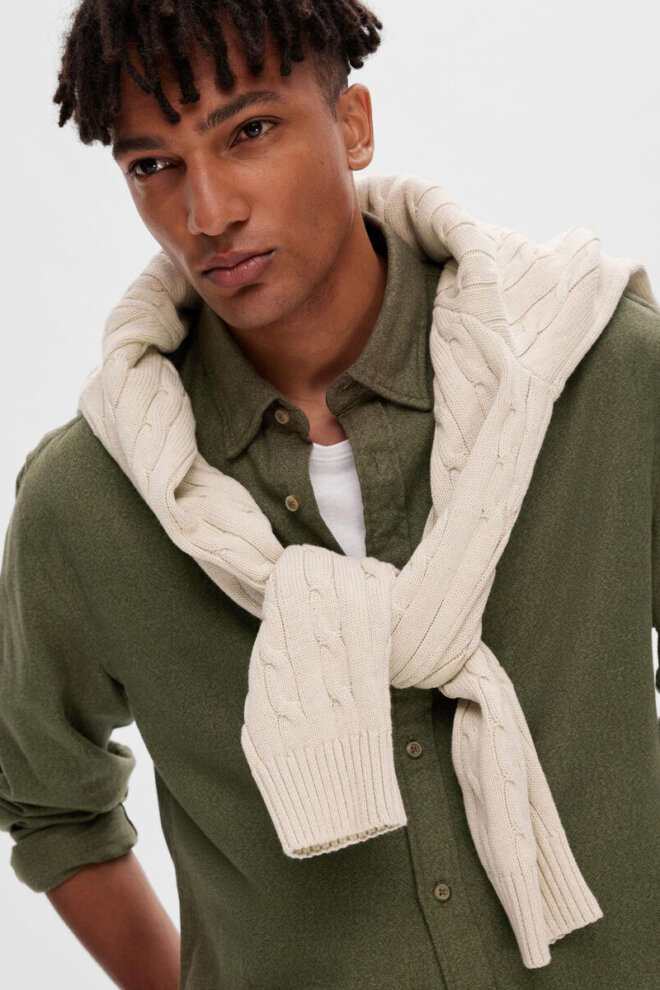 HEMD 16090194 SLHREGOWEN FOREST NIGHT