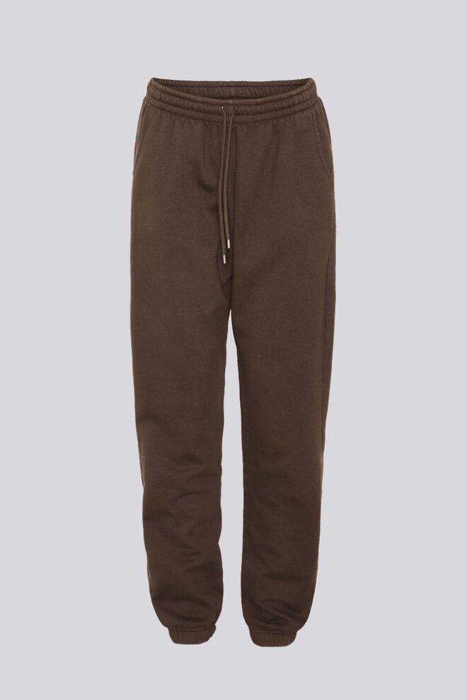 HOSE ORGANIC SWEATPANTS COFFEE BROWN