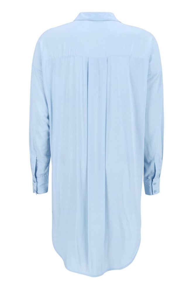 BLUSE SRFREEDOM LONG SHIRT CASHMERE BLUE