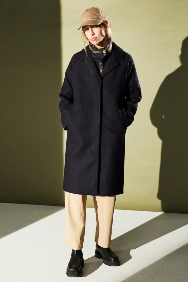 MANTEL ELVINE CORINNE DARK NAVY