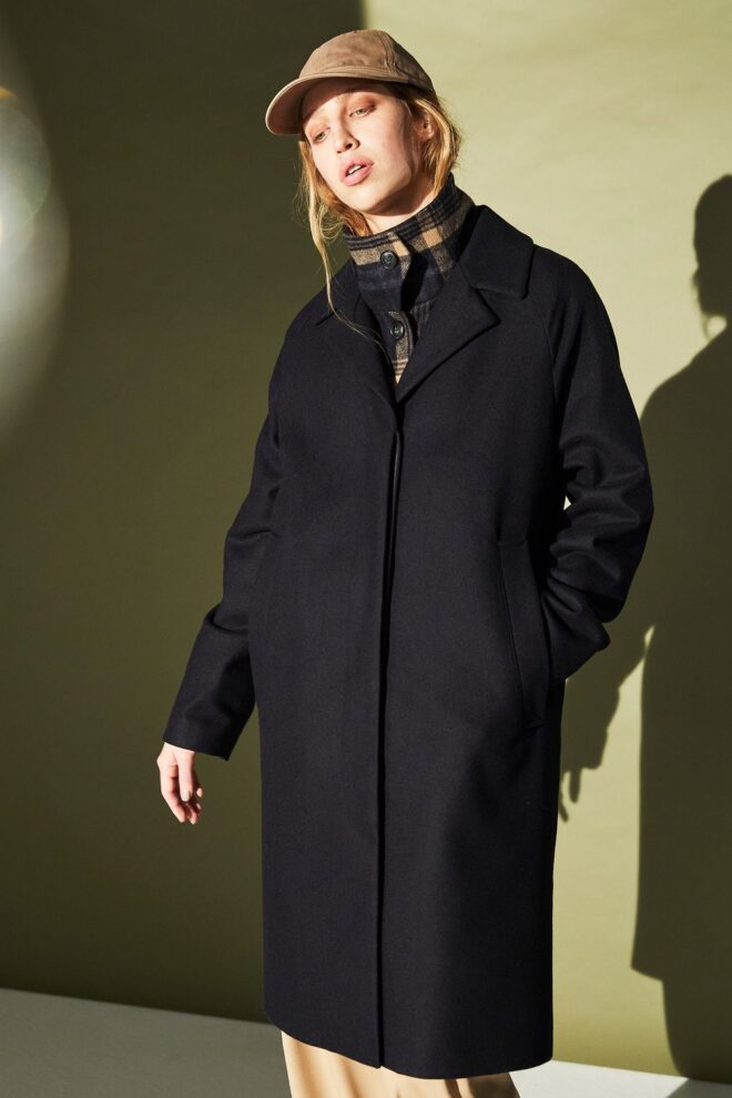 MANTEL ELVINE CORINNE DARK NAVY