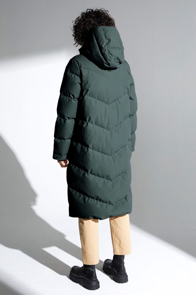 MANTEL ELVINE NAEMI BOTTLE GREEN