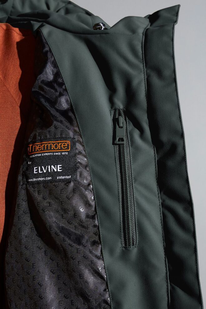 MANTEL ELVINE NAEMI BOTTLE GREEN