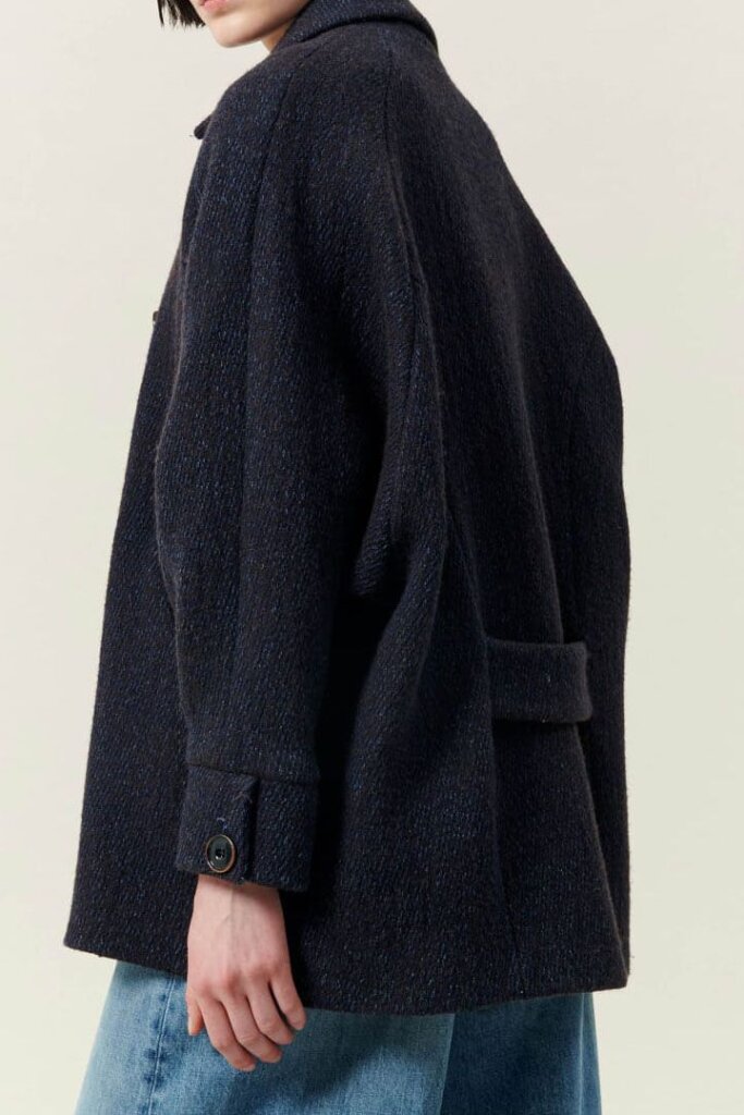 JACKE CHEF NAVYBROWN