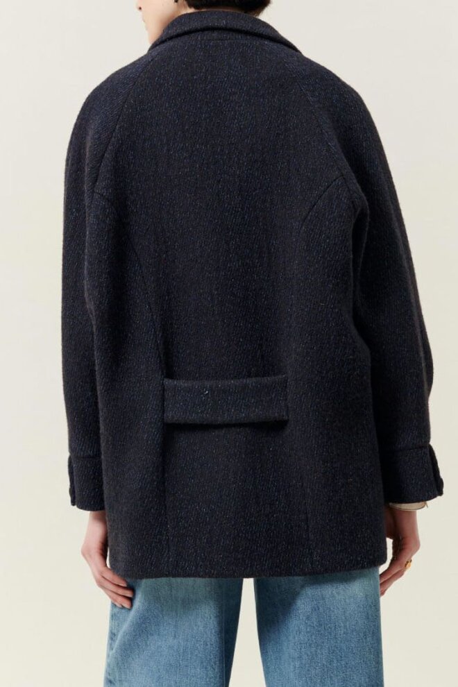 JACKE CHEF NAVYBROWN