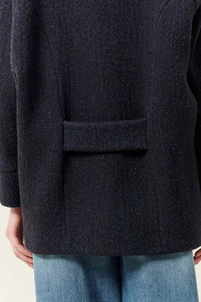 JACKE CHEF NAVYBROWN