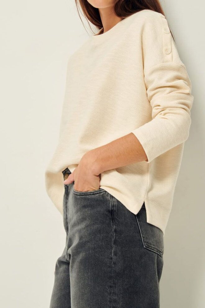 SHIRT AUSTIN FLEUR DE SEL