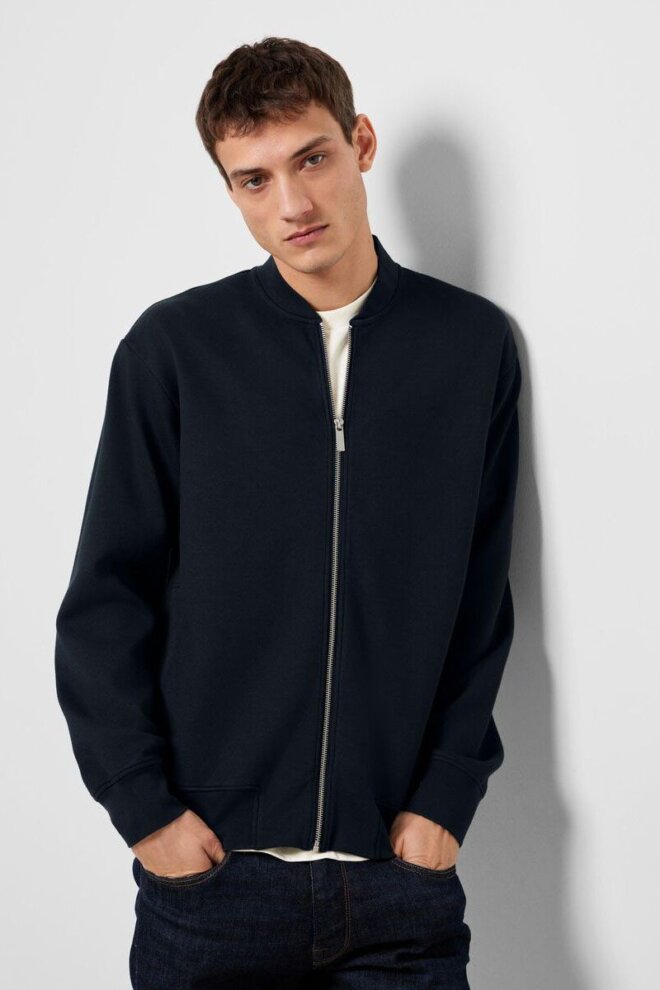 WESTE 16092589 SLHMACK SWEAT SKY CAPTAIN