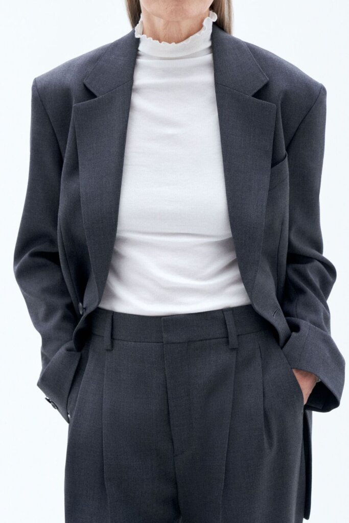 BLAZER 29585 DAVINA BLAZER 1444 DARK ANTRH