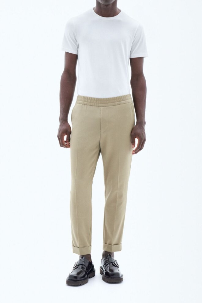 HOSE 19110 TERRY CROPPED 9969 LIGHT KHAK