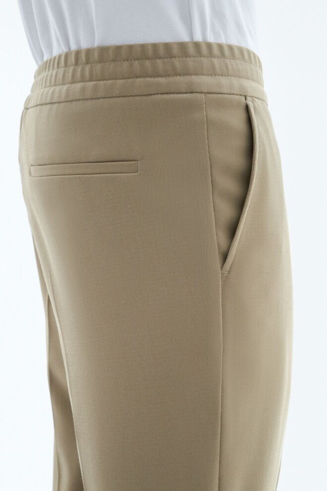 HOSE 19110 TERRY CROPPED 9969 LIGHT KHAK