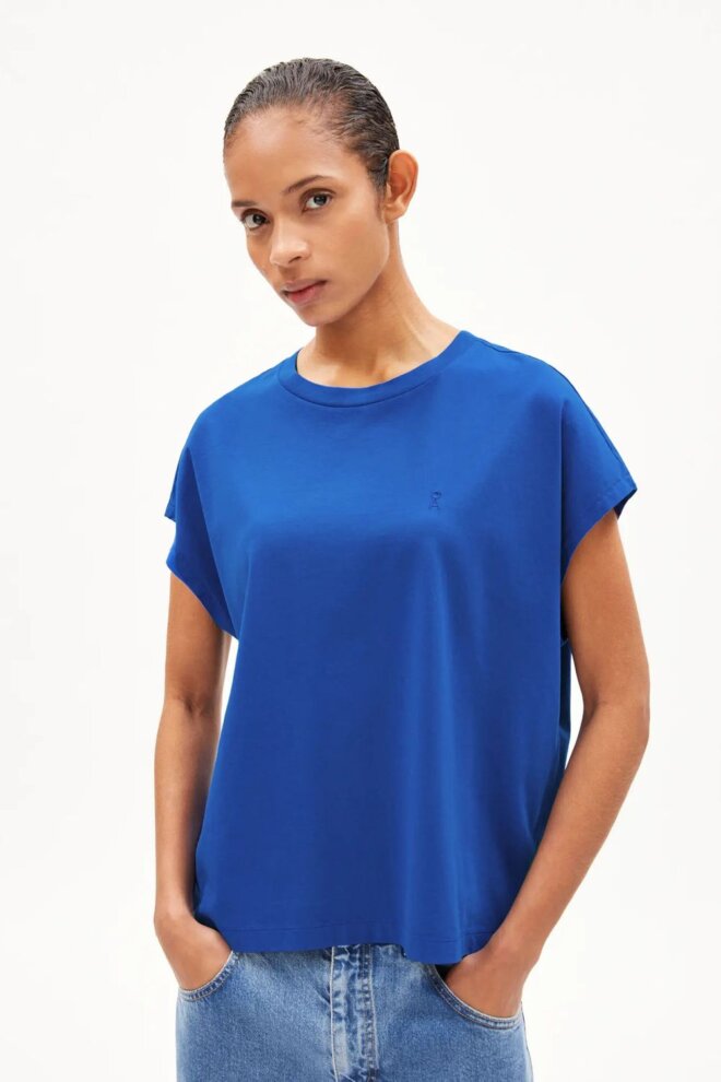 SHIRT 30005444 INAARA 2142 DYNAMO BLUE