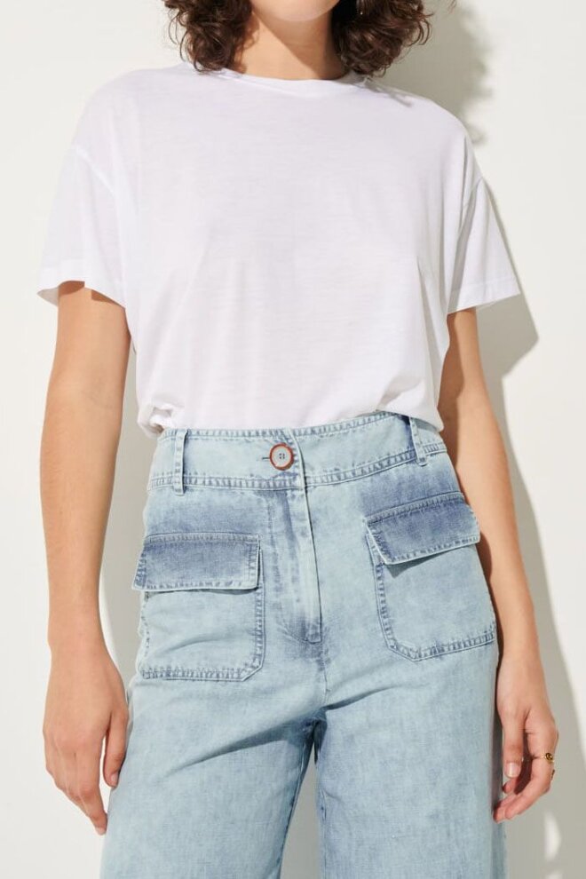 SHIRT TOO TEE SHIRT OPTICAL WHITE