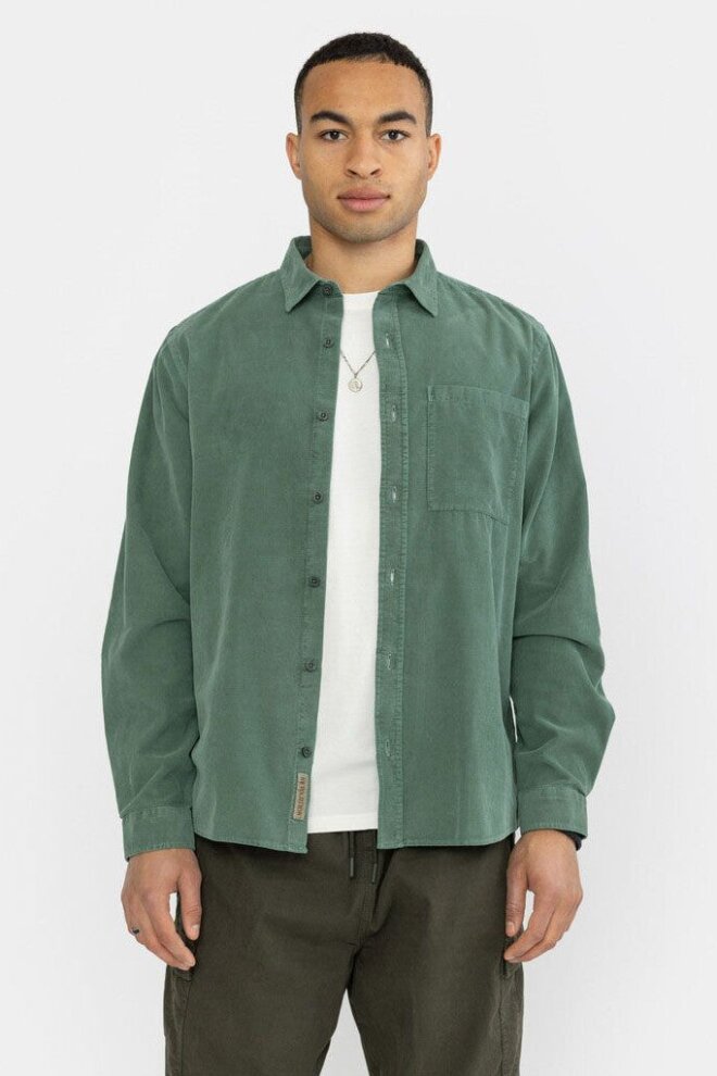 HEMD 3991 DUSTGREEN