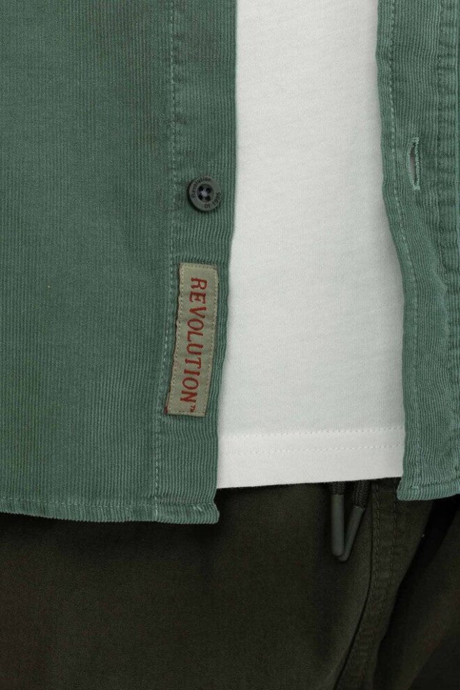 HEMD 3991 DUSTGREEN