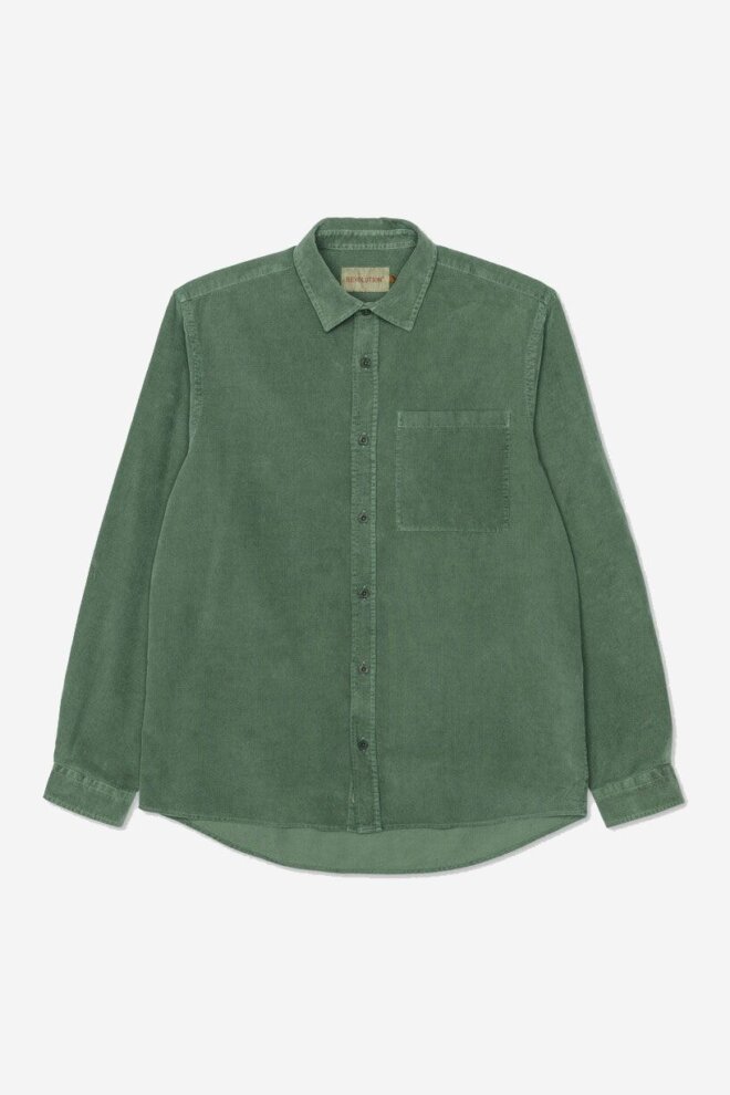 HEMD 3991 DUSTGREEN