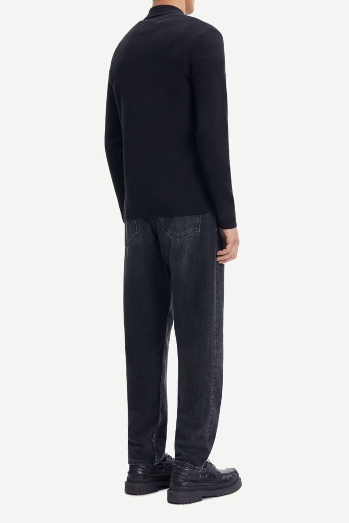 PULLOVER GUNA HALF ZIP 10490 BLACK