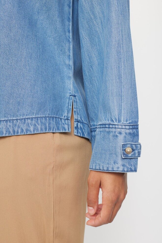 BLUSE SRLILA BLOUSE MEDIUM BLUE WASH