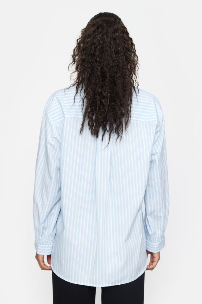 BLUSE SRGERDA SHIRT CASHMERE BLUE