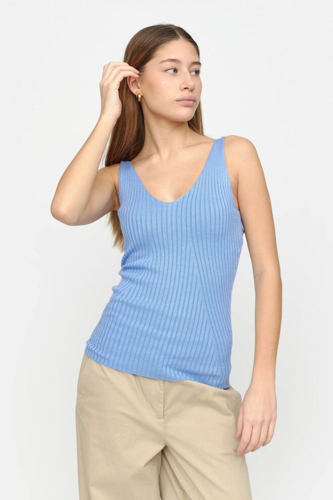 PULLOVER SRFILO KNIT HYDRANGEA