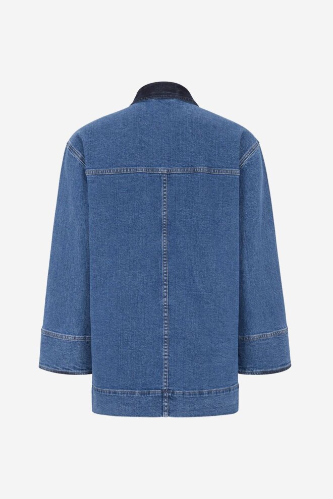 JACKE SRKIKI DENIM JACKET TRUE BLUE