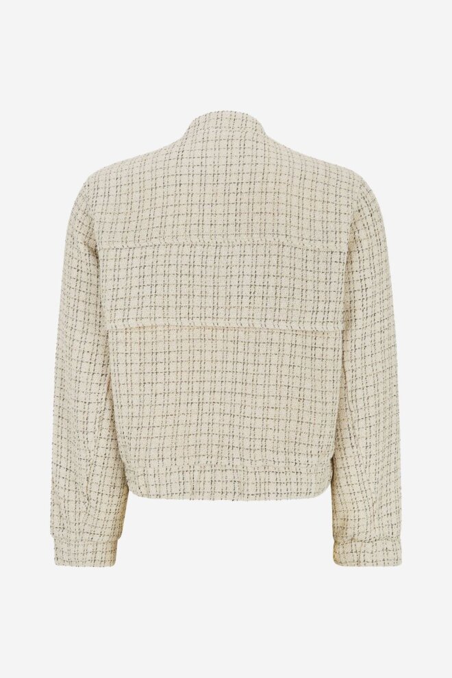 JACKE SRFLAX BOMBER JACKET ECRU