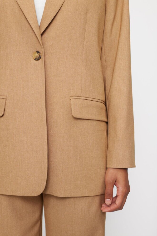 BLAZER SRVILJA LOOSE BLAZER TIGERS EYE