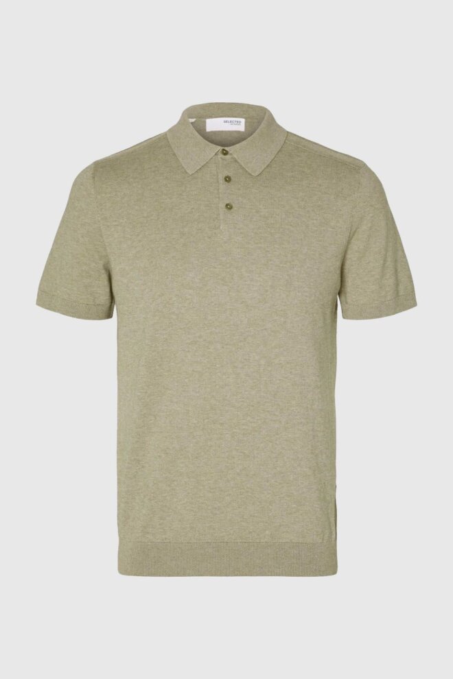 POLO 16092437 SLHBERG SS KNIT VETIVER