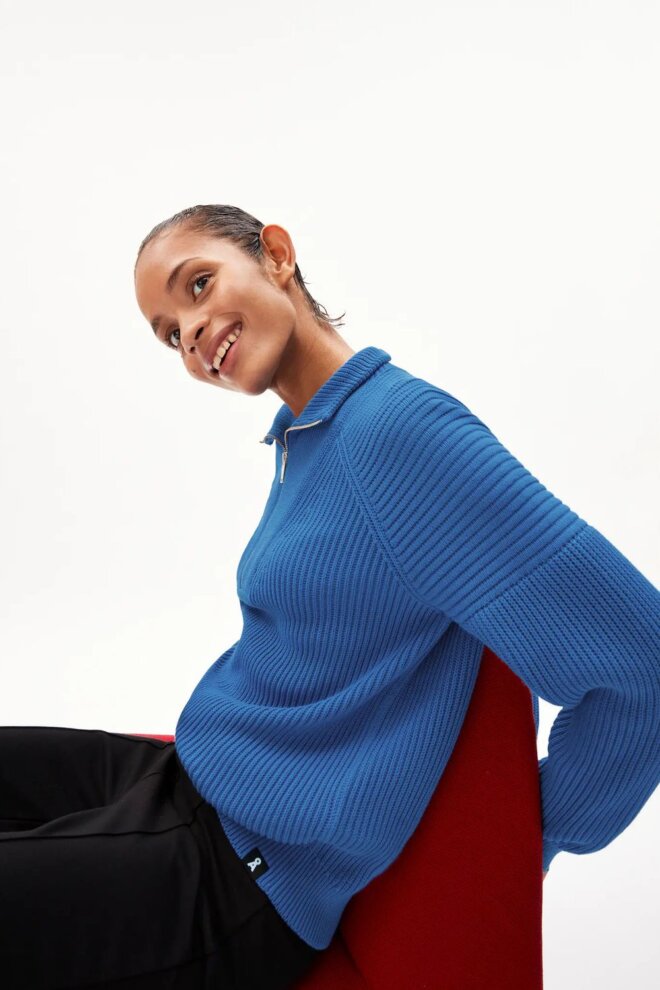 PULLOVER 30003547 RONYIAAS 2346 WARM BLUE