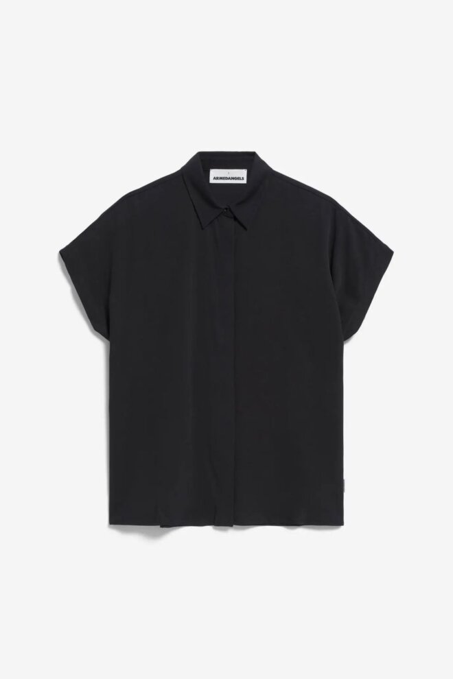 BLUSE 30005819 LARISAANA 105 BLACK