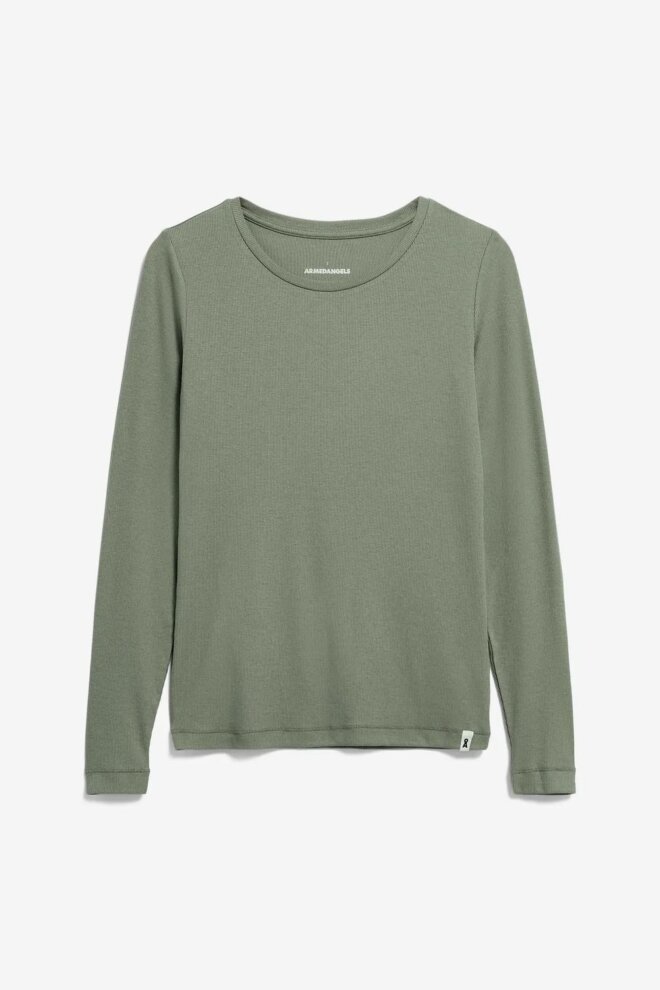 SHIRT 30002700 JAALEAA GREY GREEN