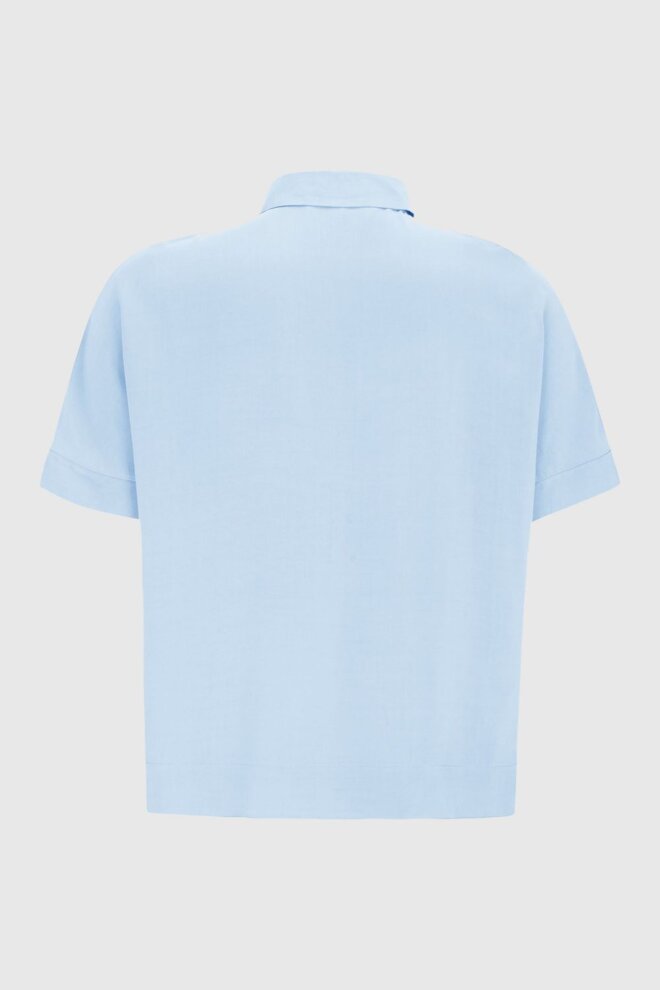 BLUSE SRFREEDOM SS SHIRT CASHMERE BLUE