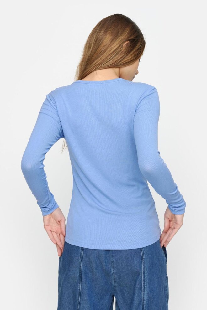 PULLOVER SRFENJA O-NECK TOP HYDRANGEA