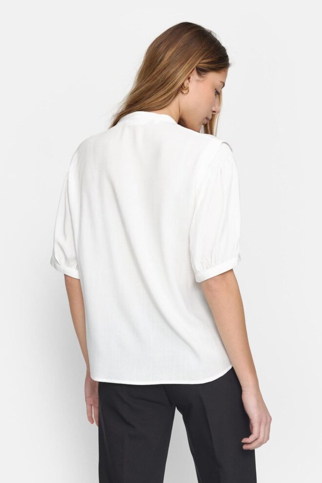 BLUSE SRPANSY SHIRT SNOW WHITE