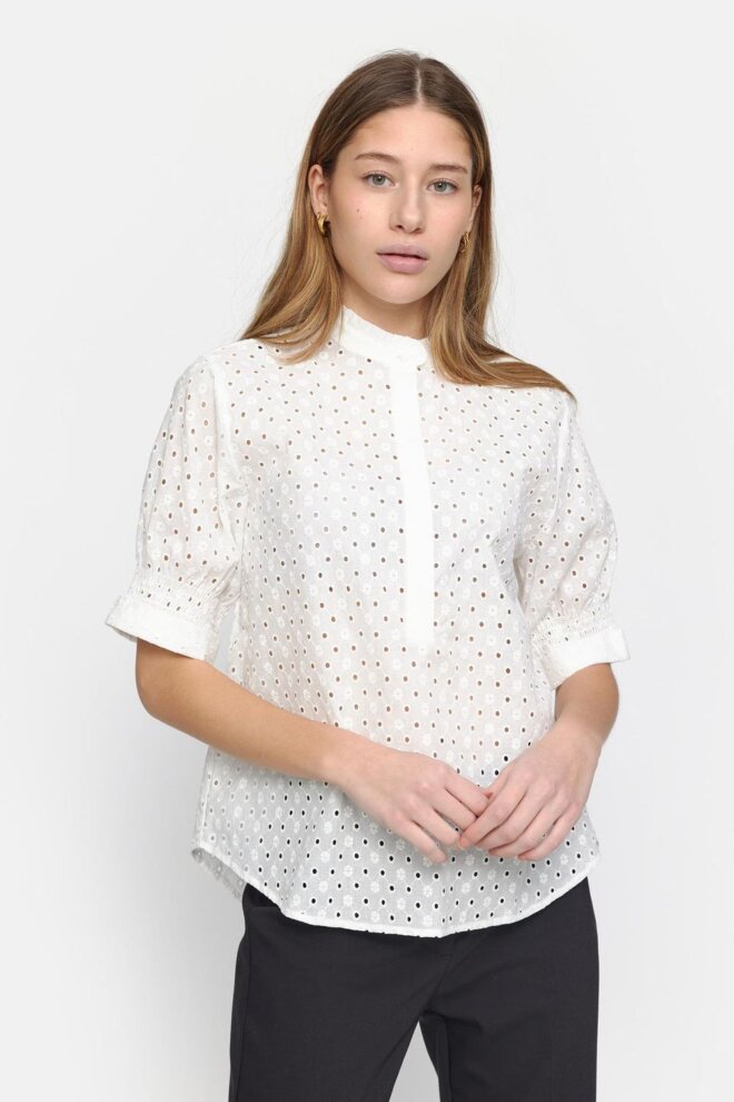 BLUSE SRMARINE BLOUSE SNOW WHITE