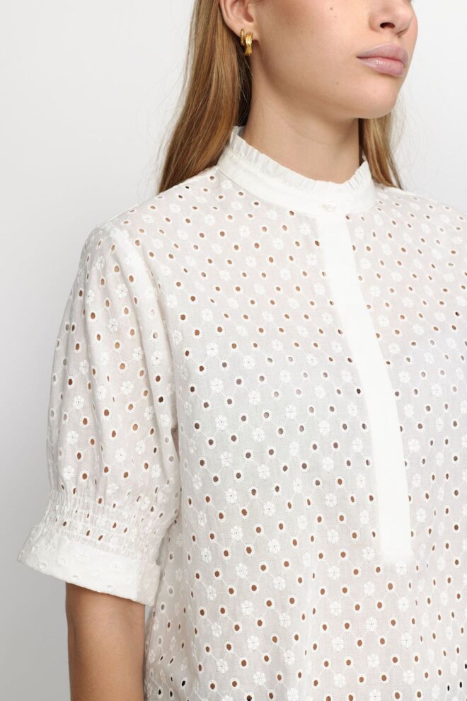 BLUSE SRMARINE BLOUSE SNOW WHITE