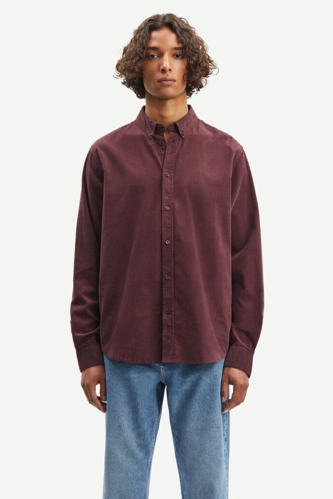 HEMD LIAM BX SHIRT 10504 RED MAHOGANY