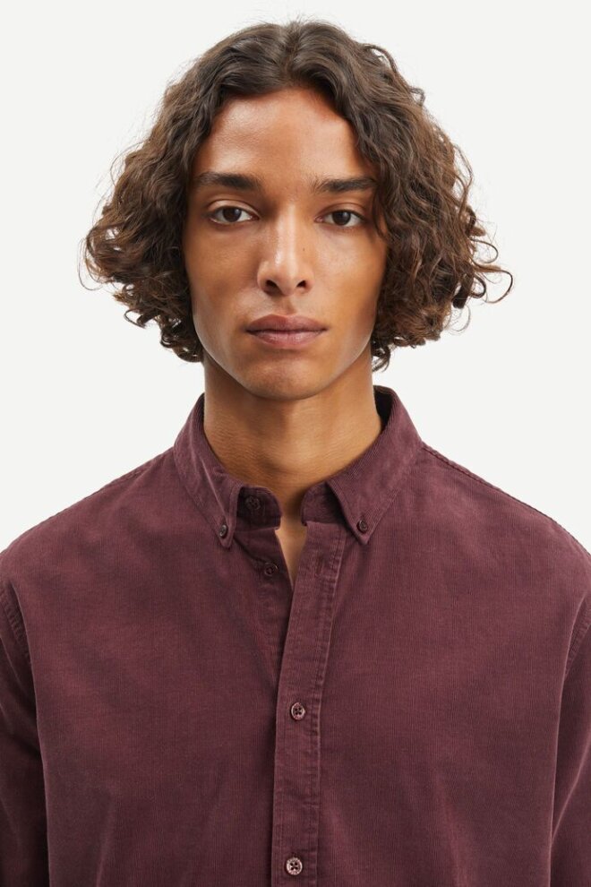 HEMD LIAM BX SHIRT 10504 RED MAHOGANY