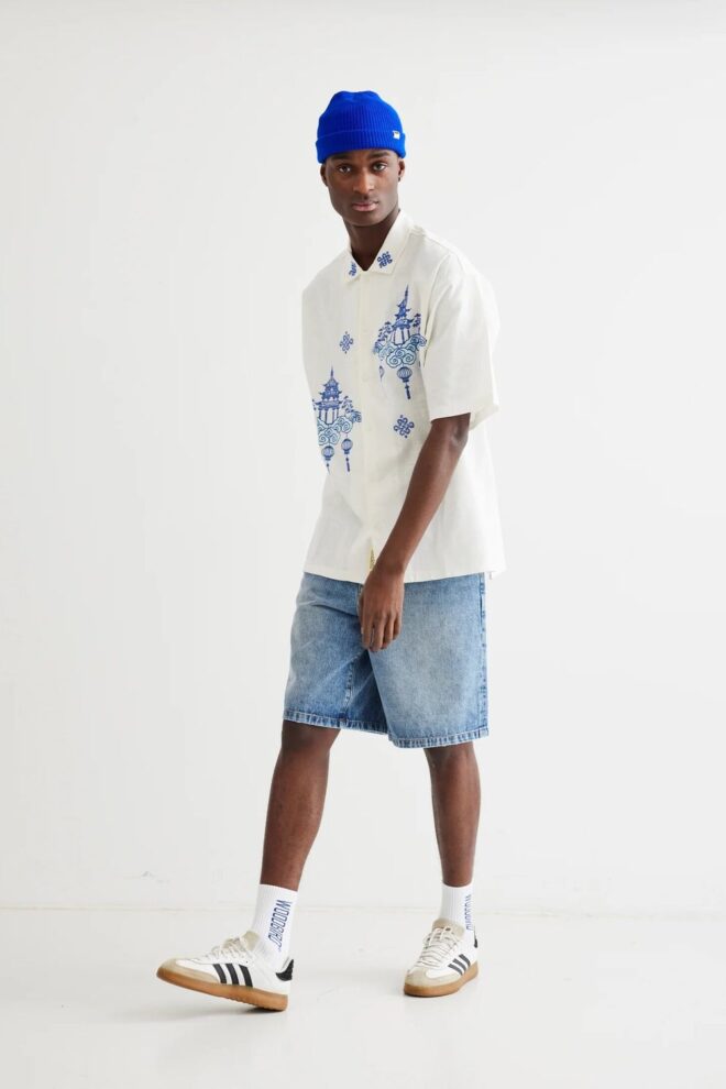 HEMD WBBANKS TEMPEL SHIRT OFFWHITE