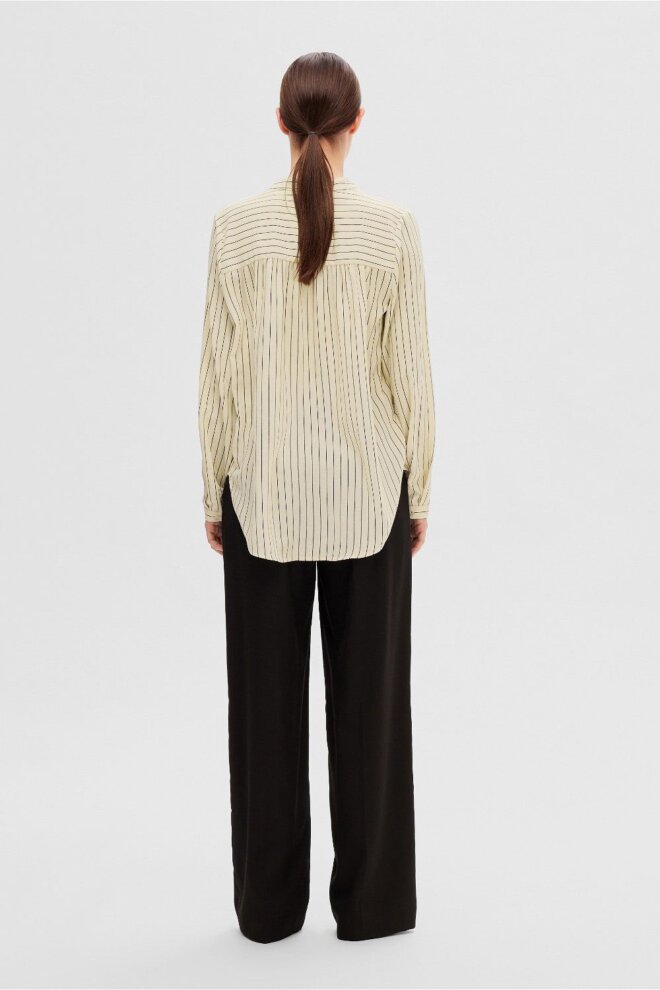 BLUSE 16088179 SLFMIVI LS BIRCH