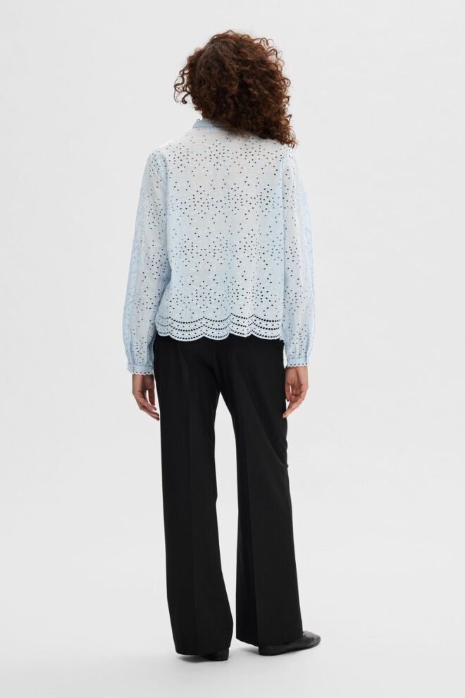 BLUSE 16092185  CASHMERE BLUE