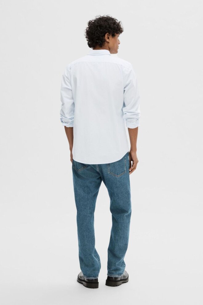 HEMD 16092564 SLHSLIMRICK LIGHT BLUE