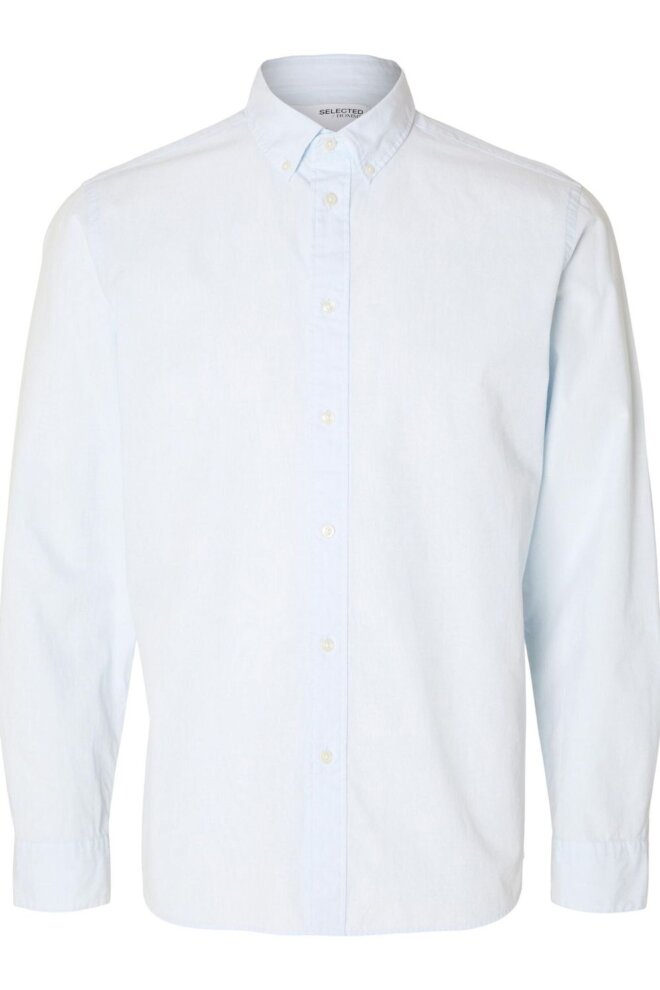 HEMD 16092564 SLHSLIMRICK LIGHT BLUE