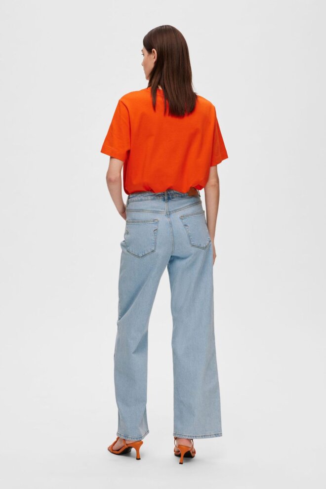 JEANS 16089897 SLFALICE-N HW WIDE