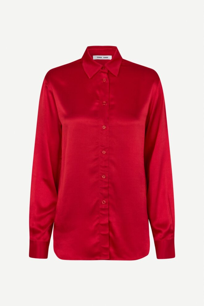 BLUSE SAMADISONI SHIRT 14903 TRUE RED
