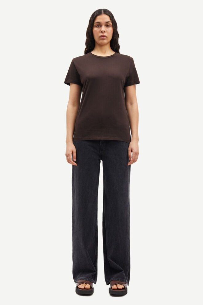 SHIRT SOLLY TEE SOLID 205 MOLE