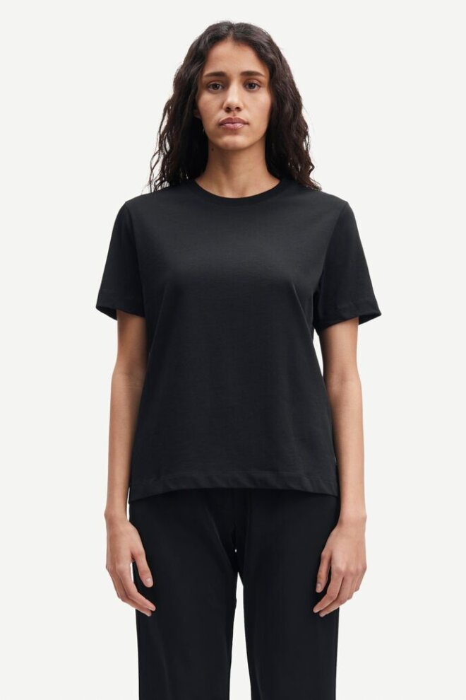 SHIRT CAMINO T-SHIRT SS 6024 BLACK