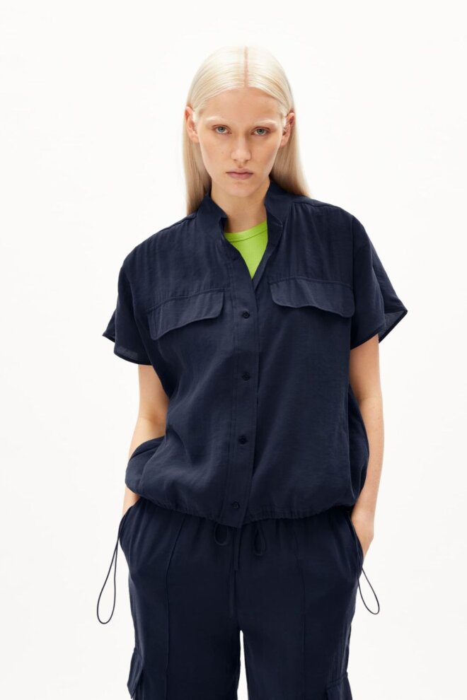 BLUSE 30005926 BAHAAREH 1237 NIGHT SKY